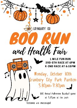 GISD | Elementary Boo Run | Granbury Ind School District