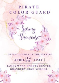 color guard showcase